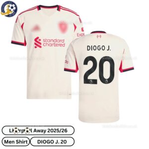 Lvr^_^pooI DIOGO J. 20 Away 25 26 Men Football Shirt- overview